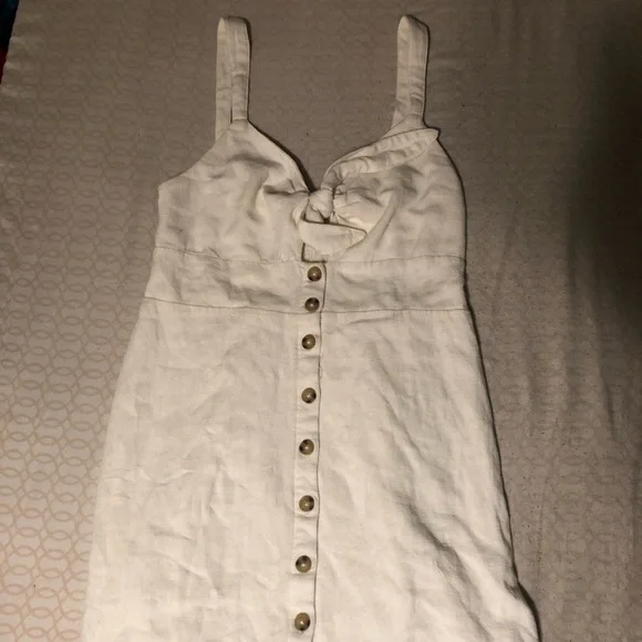 Aeropostale | Dresses | Aeropostale Cute Dress White With Buttons | Poshmark